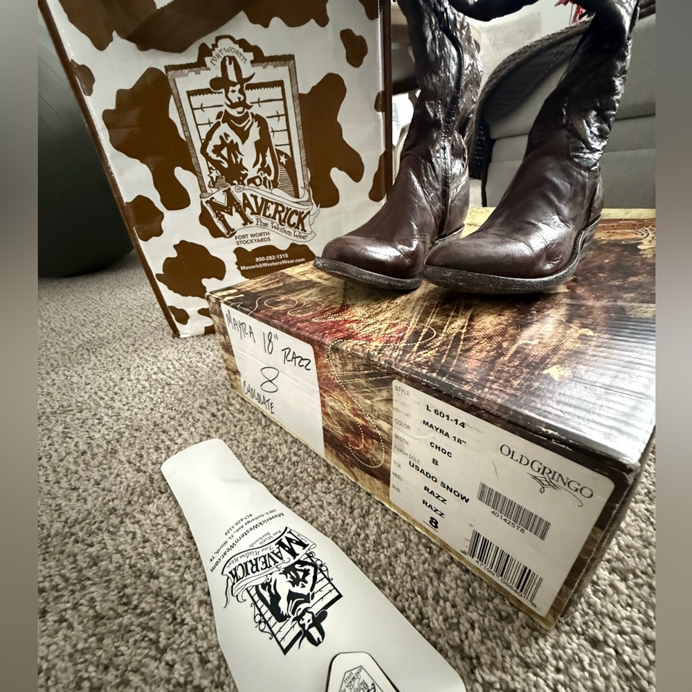 NWOT Mayra Old Gringo Razz women’s Western Boot size 8 - Picture 8 of 11